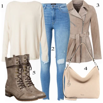 Dlouhé / Maxi Outfit "Podzimní outfit na volný ?as"