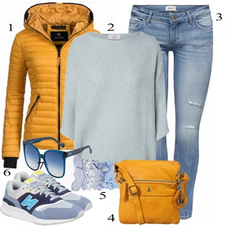 Outfit sa Siva Tenisica New Balance "Tvoj otmjeni outfit"