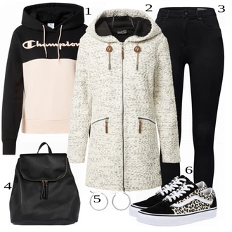 outfit mit Bela Superga Vans "1"