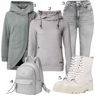outfit mit Siva Škorenj Tommy Hilfiger "1"