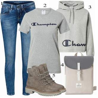 Outfit sa Tirkizna Traperice Gang "Outfit za jesen"