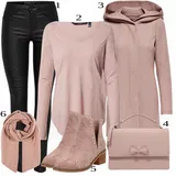 Bež Steve Madden Škornji outfiti za dame image