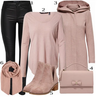 Outfit s Béžová Kozačka Steve Madden "Trendový podzimní outfit"