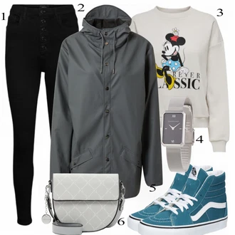 Outfit sa Tirkizna Tenisica Vans "Tvoj otmjeni outfit"