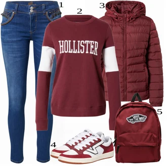 outfit mit Siva Superga Vans "1"