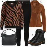 Crne Paul Green Čizmice Outfiti image