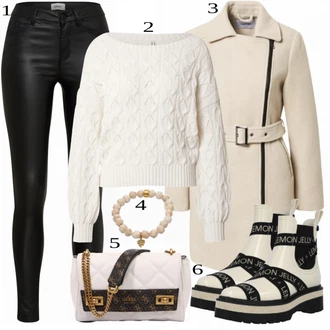 Outfit sa Crna Čizmica LEMON JELLY "Tvoj otmjeni outfit"