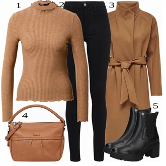 outfit mit Črna Škorenj Mustang "1"