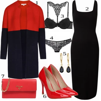 Outfit s Bílá Kojící podprsenka/Prsatější střih podprsenky/Pánské boty ve velikosti 11 Lascana "Romantický vzhled"