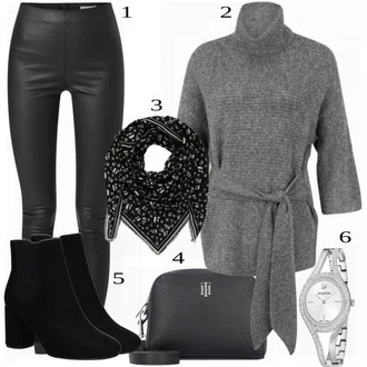 Outfit s Náramkové hodinky Swarovski "Podzimní Ležérní Outfit"