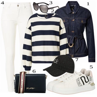 Outfit s Bota Teniska river island "Praktický vzhled"