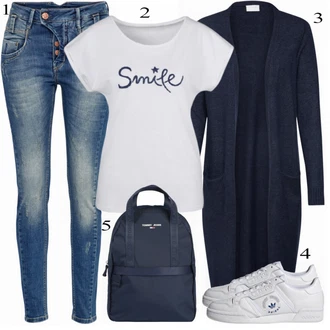 Outfit sa Plava Traperice Gang "Tvoj otmjeni outfit"