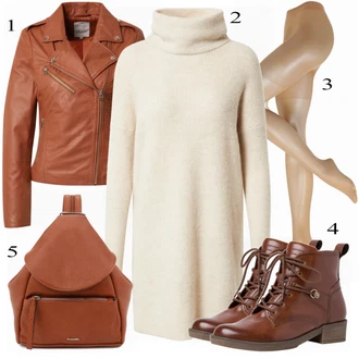 Jesenske Outfiti mit Bela Obleka Only "1"