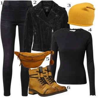 Outfit s Černá Top/Dlouhá Tylová sukně/Dlouhý Zimní Kabát/Dlouhé Kardigany/Top & košilka Rich & Royal "Ulice Styl Outfit"