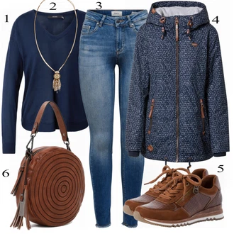Ležérní outfity s Černá/Červená Zimní bota/Teniska marco tozzi by guido maria kretschmer, Červená Taška Přes Rameno Tamaris "Vzhled casual"