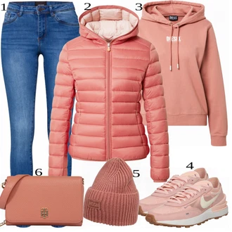 outfit mit Bež Kapucar Diesel "1"