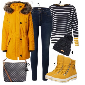 Outfit sa Siva JOOP! "Jesenje Odjeća"