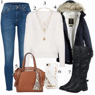 Outfit s Hollister "Hollister Parka"