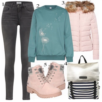 Outfit s Kozačka Dockers by Gerli "IRIEDAILY Sweatshirt"