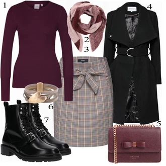 Ležérní outfity Business Zima s Černá Nezařazené About You "Ichi pulovr"Look: Klasické, Cool, Šik, Francouzské, Elegantní, Moderní, Business