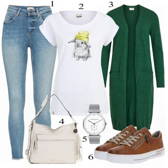 Outfit s Hodinky "Iriedaily Košile"