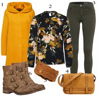 Dlouhé / Maxi Outfit "JANA Stiefelette"