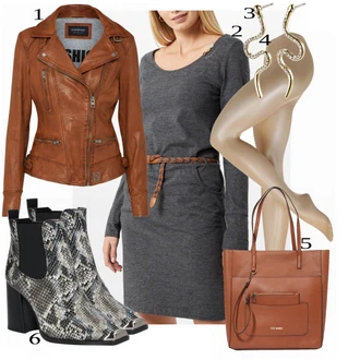 outfit mit Obleka Ragwear "Sloga za službo"