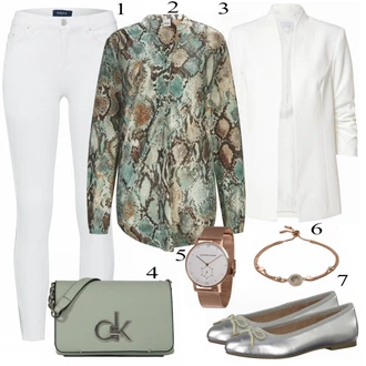 Outfit s Polobotek Tamaris "Klasické jarní Outfits"