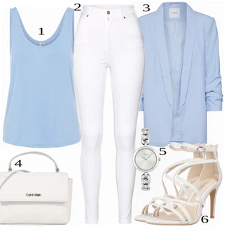 outfit mit Siva/Bela Women's Boleros and Ponchos Pieces "Tvoj cool outfit"