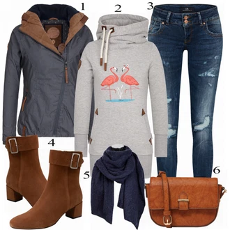 Ležérní outfity s Červená Bota Edited "LTB DŽÍNY"