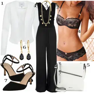 Outfit sa Crna Obuća forever new "Tvoj otmjeni outfit"