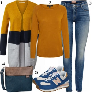 Outfit sa Plava Tenisica New Balance "Tvoj udoban outfit"