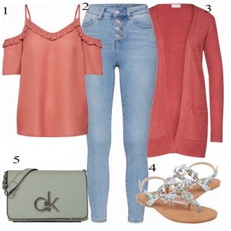 Outfit s Sandály Buffalo "Lehký Outfit"