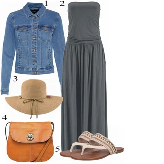 Outfit s Černá Podprsenka/Dlouhá tylová sukně/Dlouhé Kardigany/Dlouhý Zimní Kabát/Zimní Pletené Šaty/Svetrové Šaty/Dlouhá Halenka/Dlouhý Svetr Lascana "Lehký Outfit"