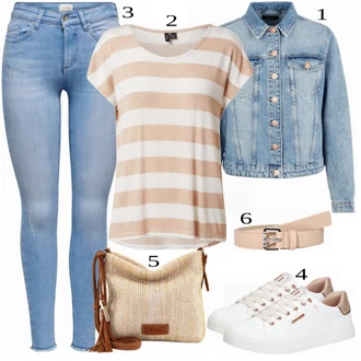 Sexy Outfit s Světle modrá/Modrá Navlékací džíny/High Waist Džínové Kalhoty/Džíny s Rozparkem/Zkrácené Džíny/Push up Džín/Džín s Nízkým Pasem Only "Praktický vzhled"Look: Styl, Cool, Disko, Egirl, GoGo, Bezešvé, Sexy