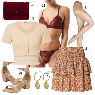 outfit mit Bež Nogavica & Hlačna nogavica Hlačna nogavica "Tvoj cool outfit"