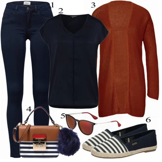 Outfit s Hnědá Heine "Lente Outfit"
