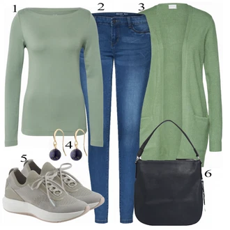 Outfit s Tmavě modrá/Modrá Kožená bunda/Džín s Nízkým Pasem/Kožené Boty/Slim Fit Džíny/Zimní bunda/Džíny s Nízkým Sedem/Džíny s Rozparkem/High Waist Džínové Kalhoty/Push up Džín/Kožená Pánská Bund Noisy may "Lente Outfit"