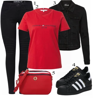 Outfit s ?erná Kalhoty/Midi Kabát/Vest Dlouhý svetr Only "Lehký Outfit"