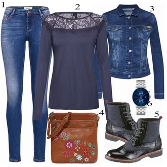 Outfit s Kozačka S.Oliver "Krásný"