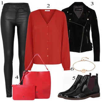 Motorka Zima Outfit s Černá Bunda Motorkářské Bund/Vlněná Bund/Bunda s Bočním Zipem/Motorkářská Bunda Freaky Nation "Krásný"Look: Jízda na koni, Motorka