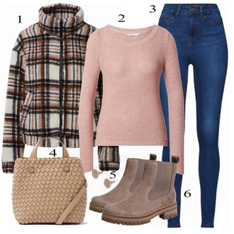 outfit mit Rjava Škorenj Timberland "Tvoj udobni outfit"