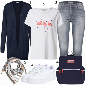 Outfit s Šedá/Černá/Světle šedá/Modrá Slim Fit Džíny/Džín s Nízkým Pasem/Kožená Pánská Bund/Push up Džín/Capri Džíny/Sportovní boty/Kožená bunda/Kotníková Bota/Džíny s Nízkým Sedem/Zkrácené Džíny/Kožené Boty/Navlékací džíny/Dámské Džíny s Délkou 7/8 LTB "Ležérní Freizeit Look"