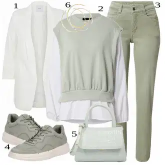 Outfit sa Siva forever new "Kežualni izgled za slobodno vrijeme"
