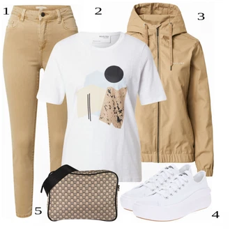 outfit mit Bela Superga Converse "Sproščen videz za prosti čas"