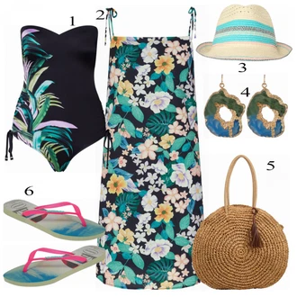 Outfit s Plavky Seafolly "Marc O Polo"