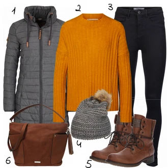Sportovní Outfit s Černá/Tmavě modrá Legíny s Podšívkou/Teplé Legíny/Kožená bunda/Neprůhledný Legíny/Sportovní Legína/Formovaná Legína/Bavlněné Legíny/Legíny s Rozparkem/Pletený Legín Only "Margarita"Look: Styl, Cool, Disko, Venkovní, Bezešvé, Unisex, Sportovní