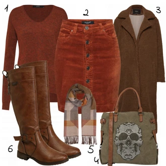 Ležérní outfity s Červená Zimní bota/Kozačka po Kolena/Chelsea Boty/Kožená Kozačka nad Koleno/Klasická kozačka Mustang "Milena"