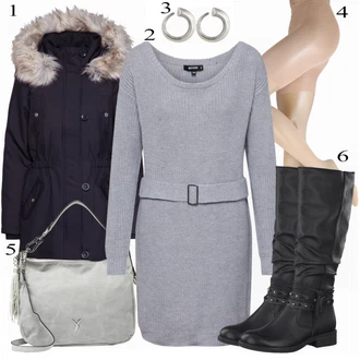 Outfity pro dešťové počasí "Missguided Šaty"