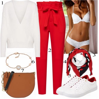 Outfity na zimu krajkou s Bílá/Krémová/Růžová/Hnědá Krajkový set spodního prádla/Sada kalhotek podprsenky/Průsvitná podprsenka a podprsenka s kosticí/Sada Kalhotek s Drátěnou Podprsenkou/Podprsenka s kosticemi/Pánské boty ve velikosti 11/Krajková podprsenka Lascana "Missguided Svetr"